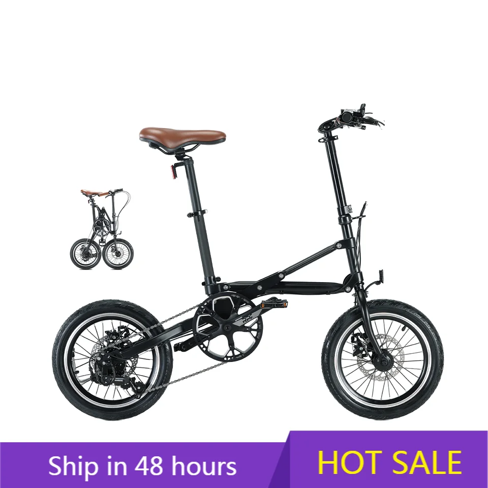 

POWER LEAP Foldable Bicycle for Men All Terrain 16 Inch One Second Quick Folding Bike for Men