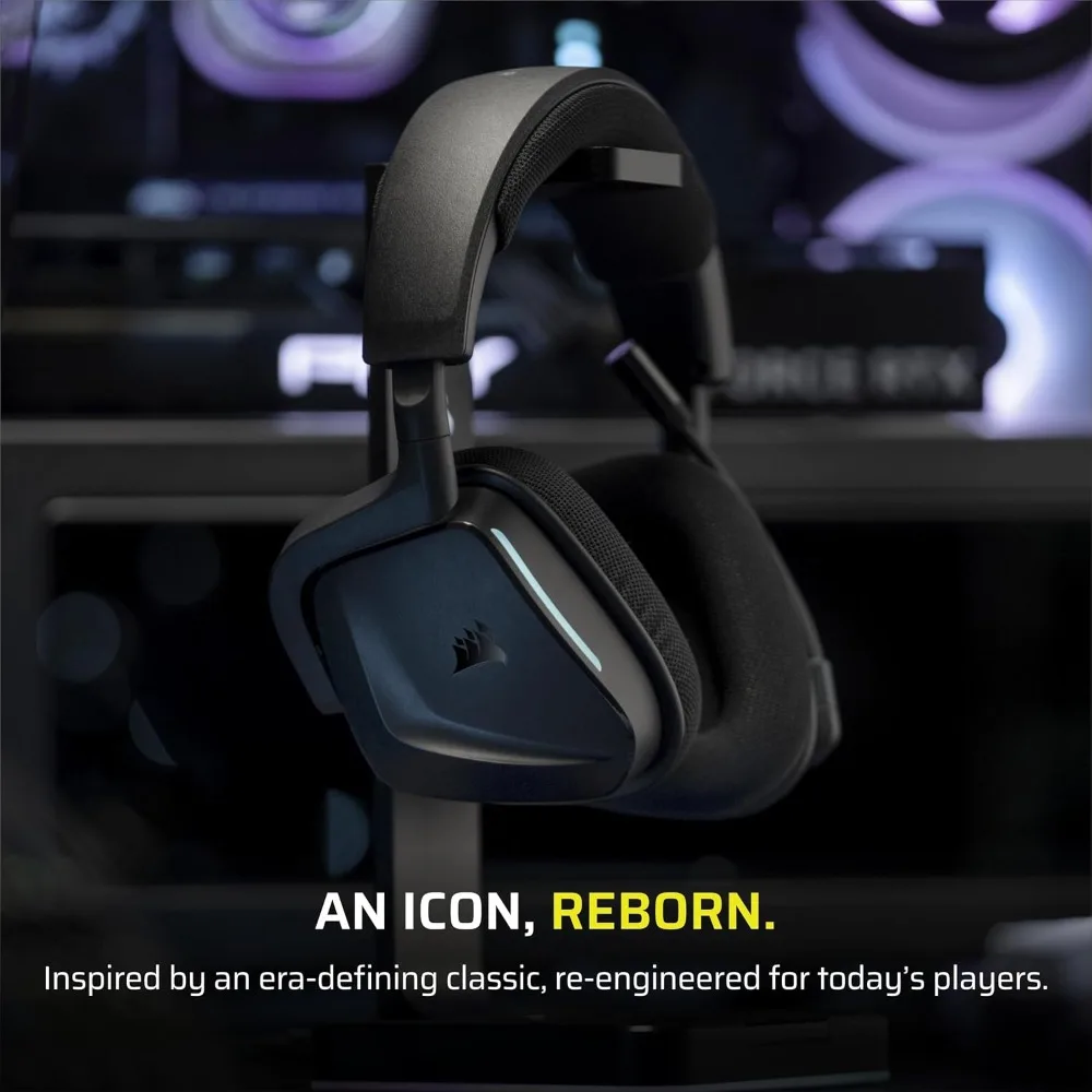 

Void v2 Wireless Gaming Headset with Bluetooth for PC, PS5, PS4, Switch, Mobile Dolby Atmos, 70 Hr Battery, Wireless,Lightweight