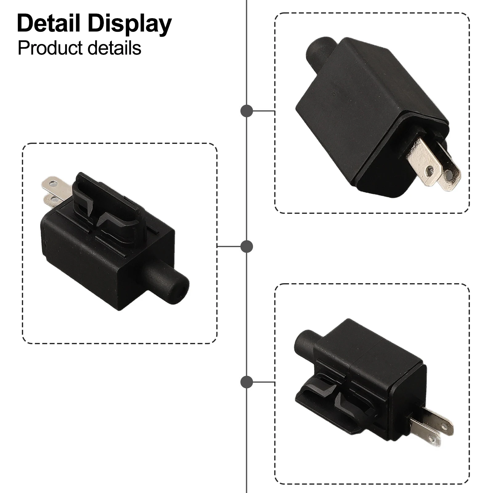 

For Hustler 601087 Compatible Neutral Safety Switch Essential Part for Efficient Operation of Snapper/Kees Mowers
