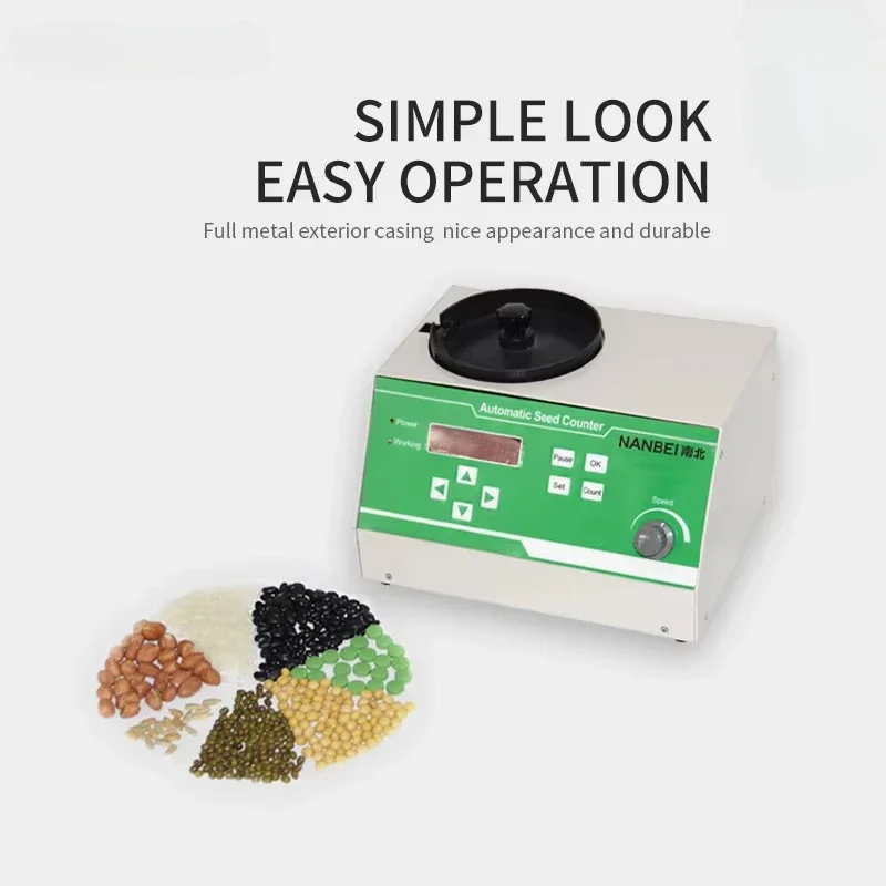 SLY-C Automatic Seed Counter Counting Machine for Grains Coun Rice Wheat etc Various Shapes Seeds 220V/110V