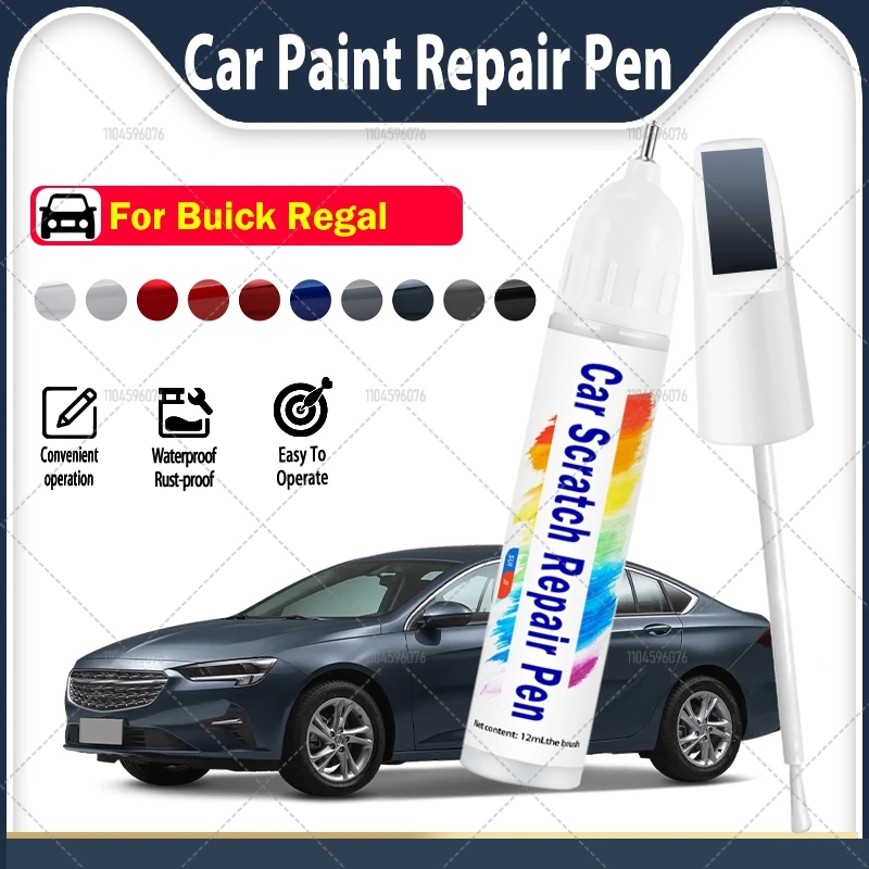 ل بويك ريجال 1973-2020 ث الجسم Epsilon II E2XX قلم إصلاح الطلاء اللمس مزيل الخدوش لتقوم بها بنفسك اكسسوارات السيارات أسود أبيض أحمر