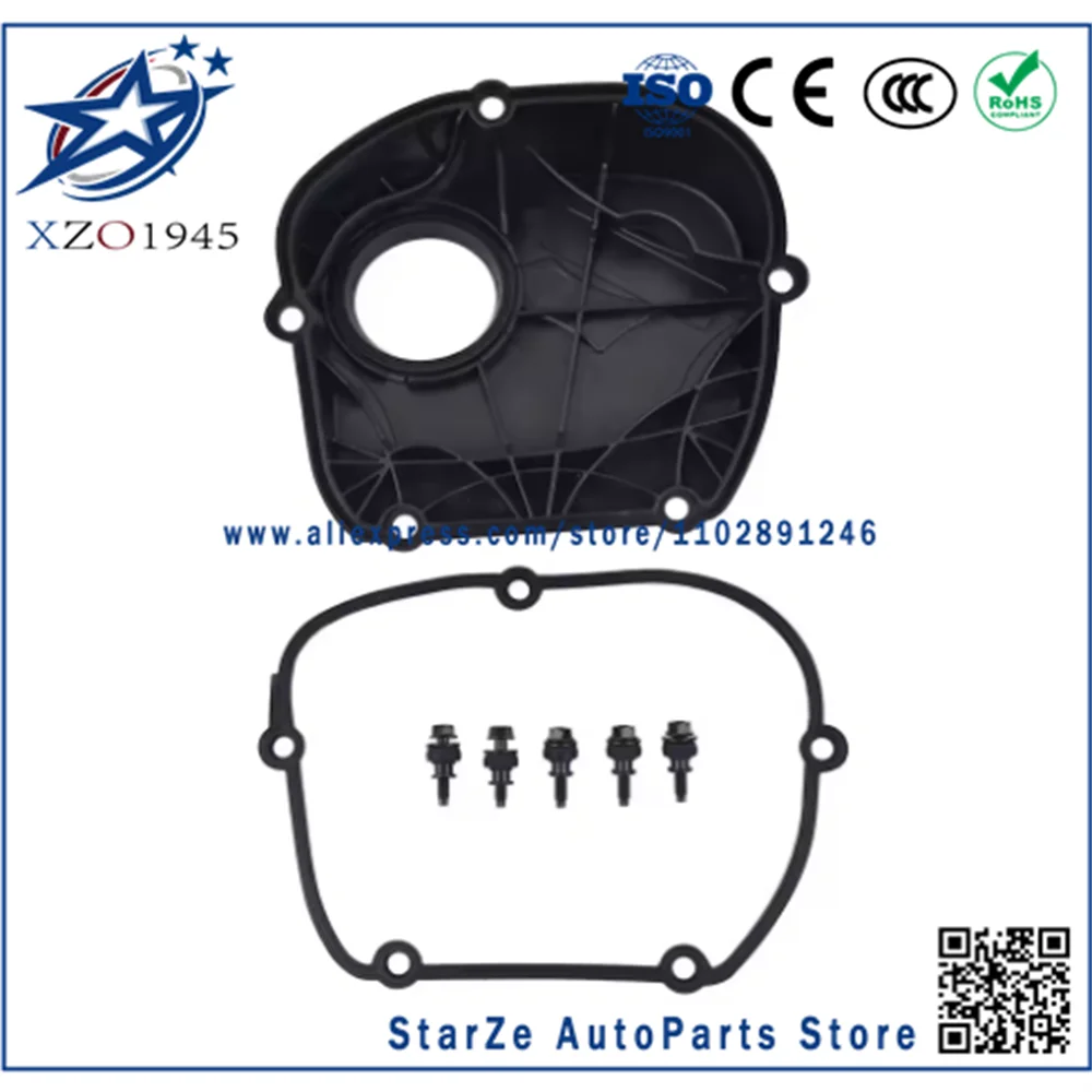 

6H103269H Алюминий EA888 GEN2 Верхняя крышка цепи ГРМ двигателя для Audi A3 A4 A5 A6 Q5 TT VW CC Eos GTI Jetta 2.0T 06H 103 269 L