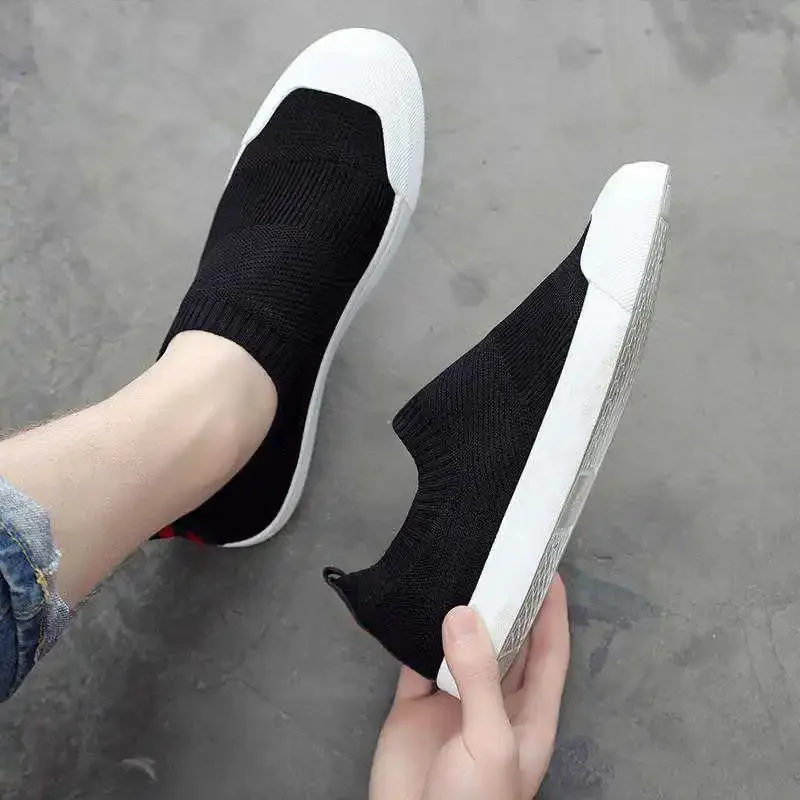 shoes men 2024 Spring Festival New Breathable Knitted Men\'s Shoes Versatile Casual Shoes for men sneakers men