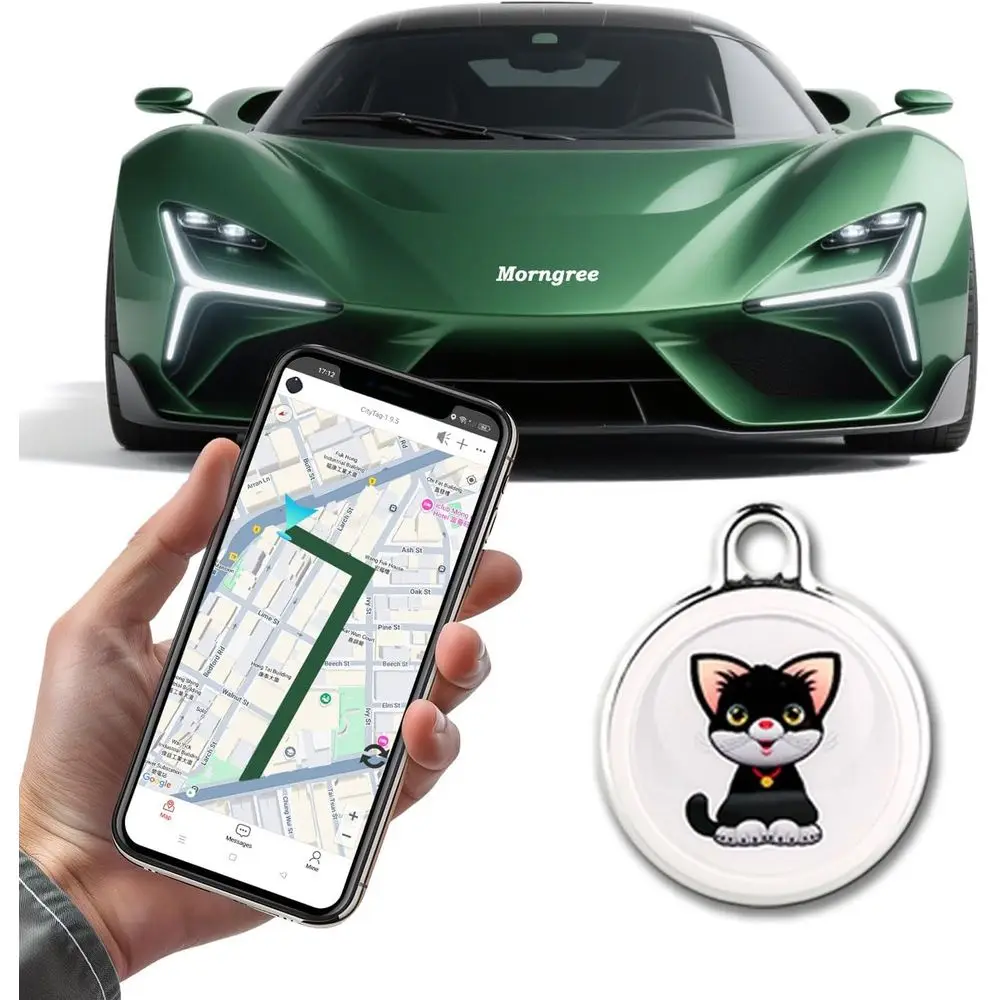 

2025 Новый GPS-трекер для транспортных средств, автомобильное портативное устройство GPS-слежения в реальном времени, трекер местоположения полного глобального покрытия для автомобиля, детей,