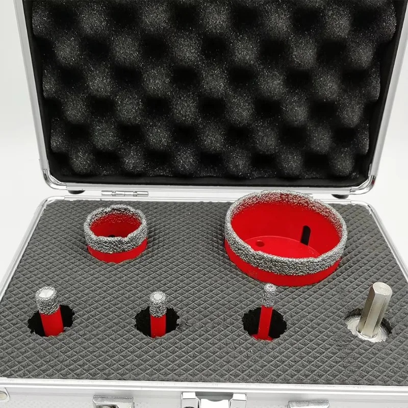 6 8 10 35 68mm Diamond Tile Hole Saw Set Hole Cutter Diamond Core Bit Set Diamond Drill Set for Tile Marble Granite