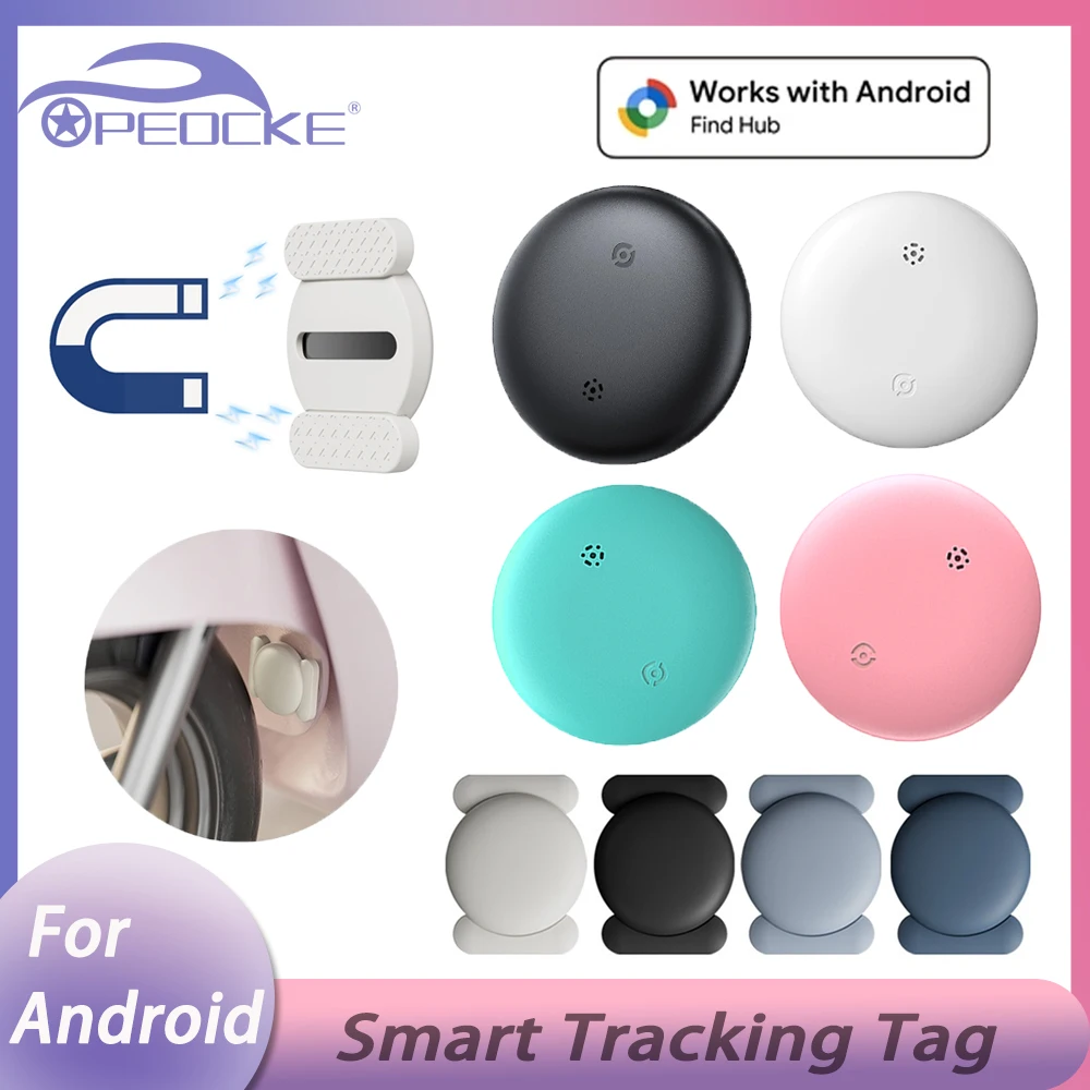 

GPS Smart Tracker Mini Tag For Android System Anti Lost Reminder Device Car Key Pet Finder with Strong Magnetic Suction Cover