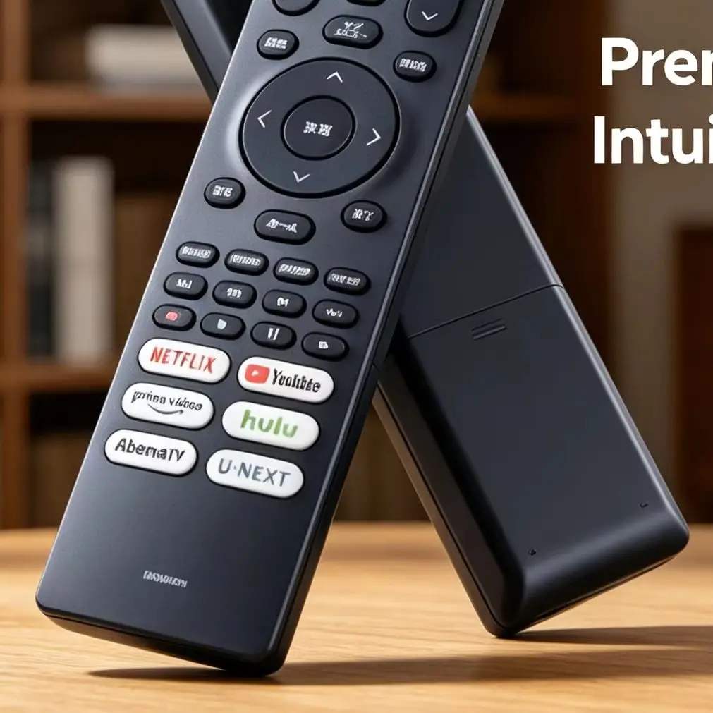 

EN3A40 EN3B40H Series Remote Direct Replacement for Hisense Japanese Smart TV with Streaming Buttons