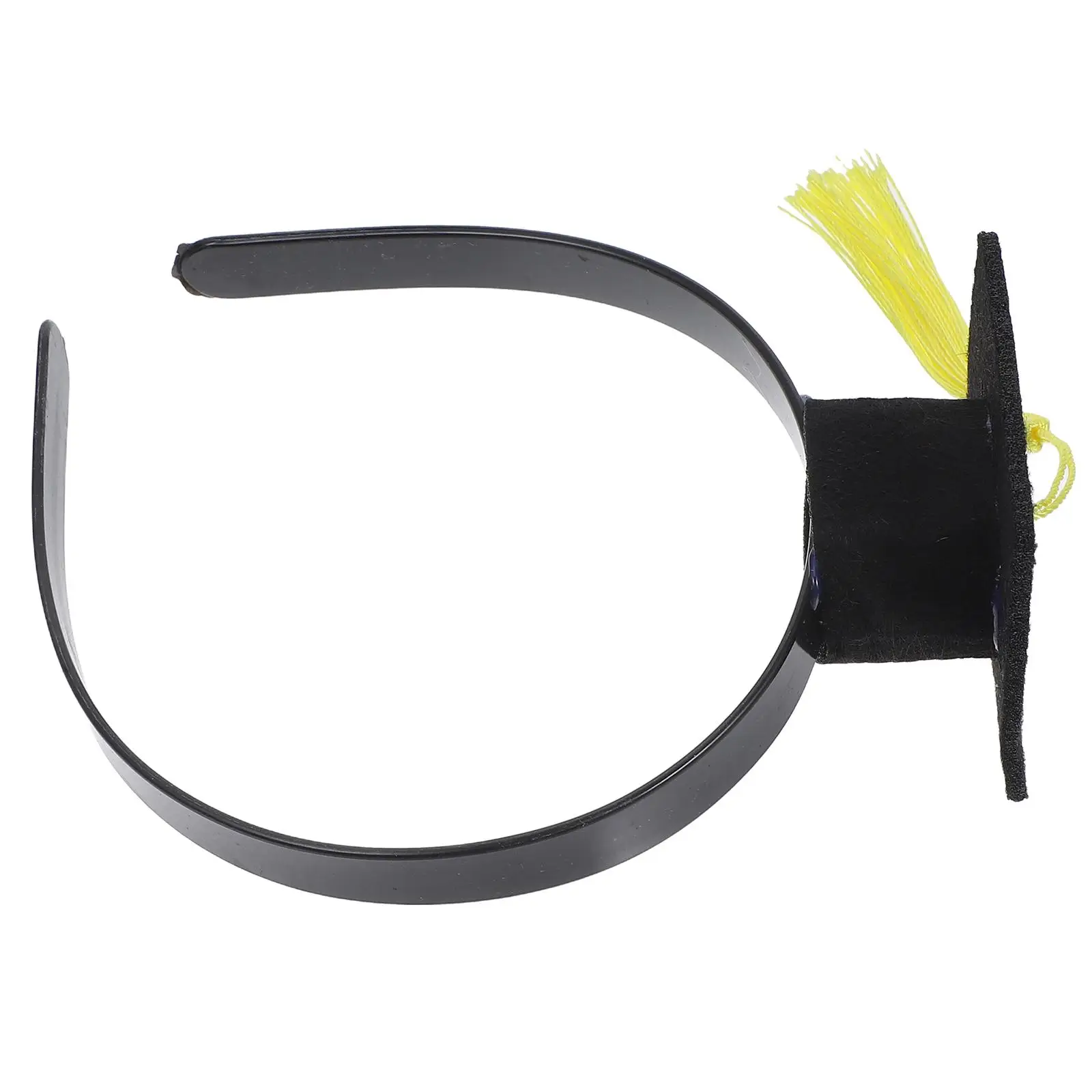 

Graduation Cap Headband Bachelor Party Decorations Headbands Fixed Insert Plastic Student