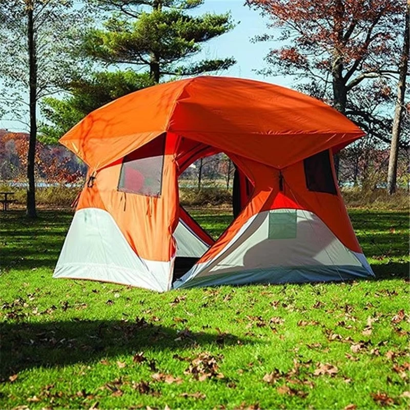 

5+ person Fast automatic 1.8 * 2m open outdoor warm camping sauna shelter Ice Winter fishing tent