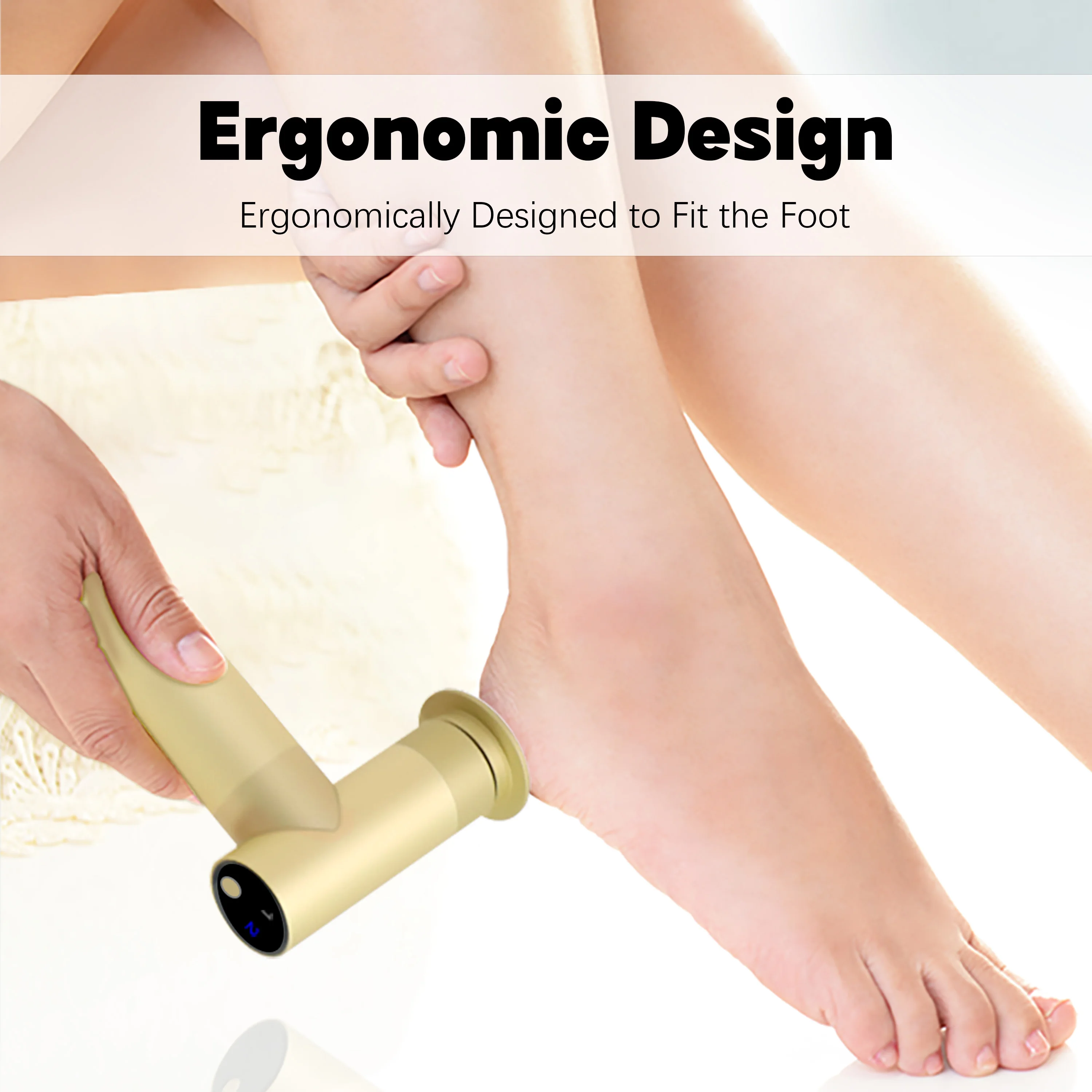 YTYIN 60w充電式ポータブル電子フットファイル、ペディキュアツール、電動角質除去キット、プロ仕様の足ケア