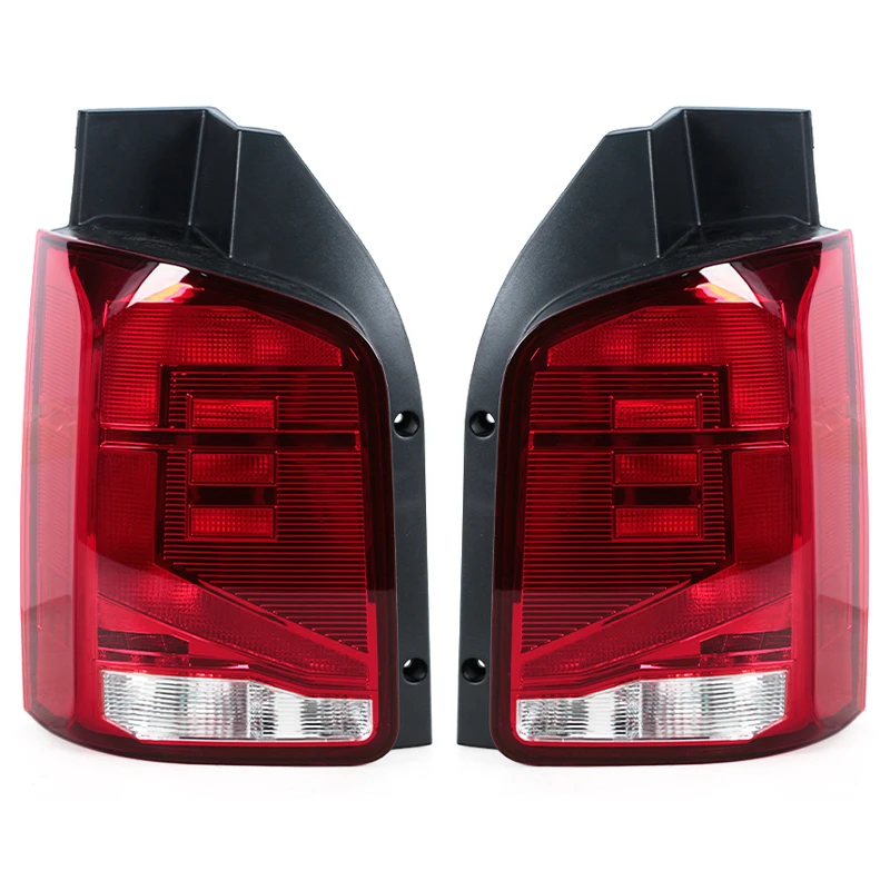 

Задний фонарь автомобиля без лампы для Volkswagen Transporter Multivan Caravelle 2020-2024, стоп-сигнал, предупреждающий сигнал, задний фонарь