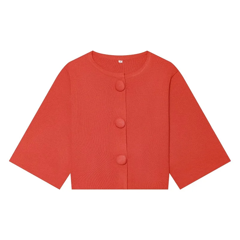 Thumbnail 4 - #17 Trending Womens Cropped Knit Sweaters Right Now