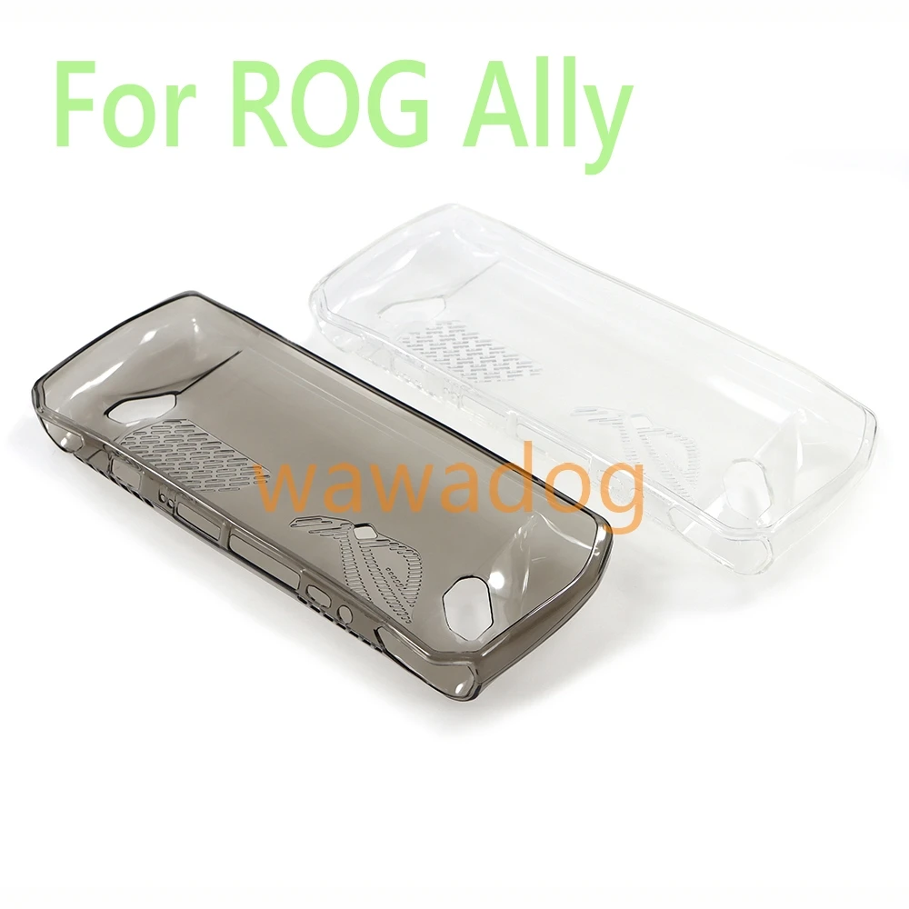 6-個ソフト-tpu-透明シェル保護ケースカバー-asus-rog-ally-ハンドヘルドゲームコンソールアクセサリー