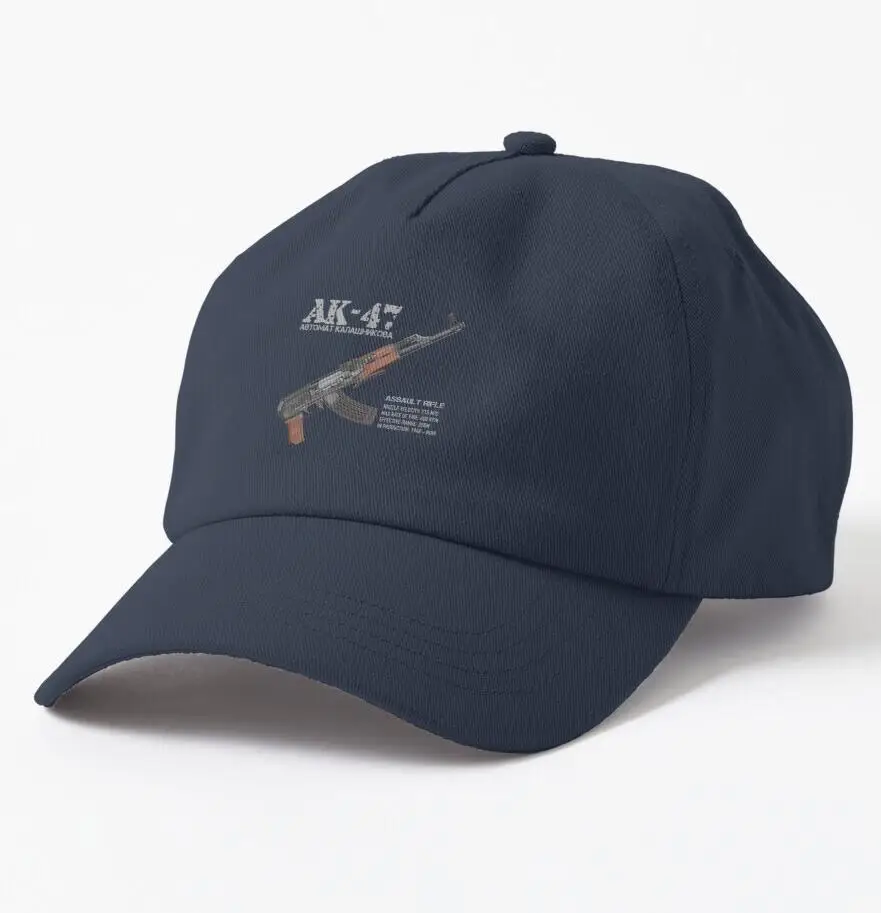 AK-47 Assault Rifle Russian AK Kalashnikov Print Cap Adult Geometric Outdoor Baseball Caps