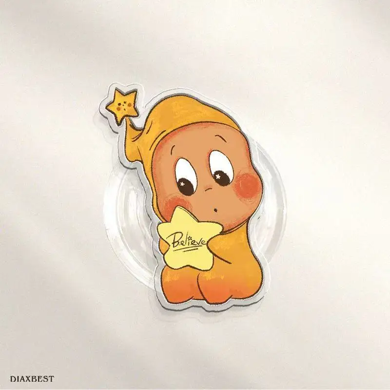 حامل هاتف مغناطيسي كرتوني أكريليك جديد شعبي كوري، جميل المظهر وعملي، يحب الجميع