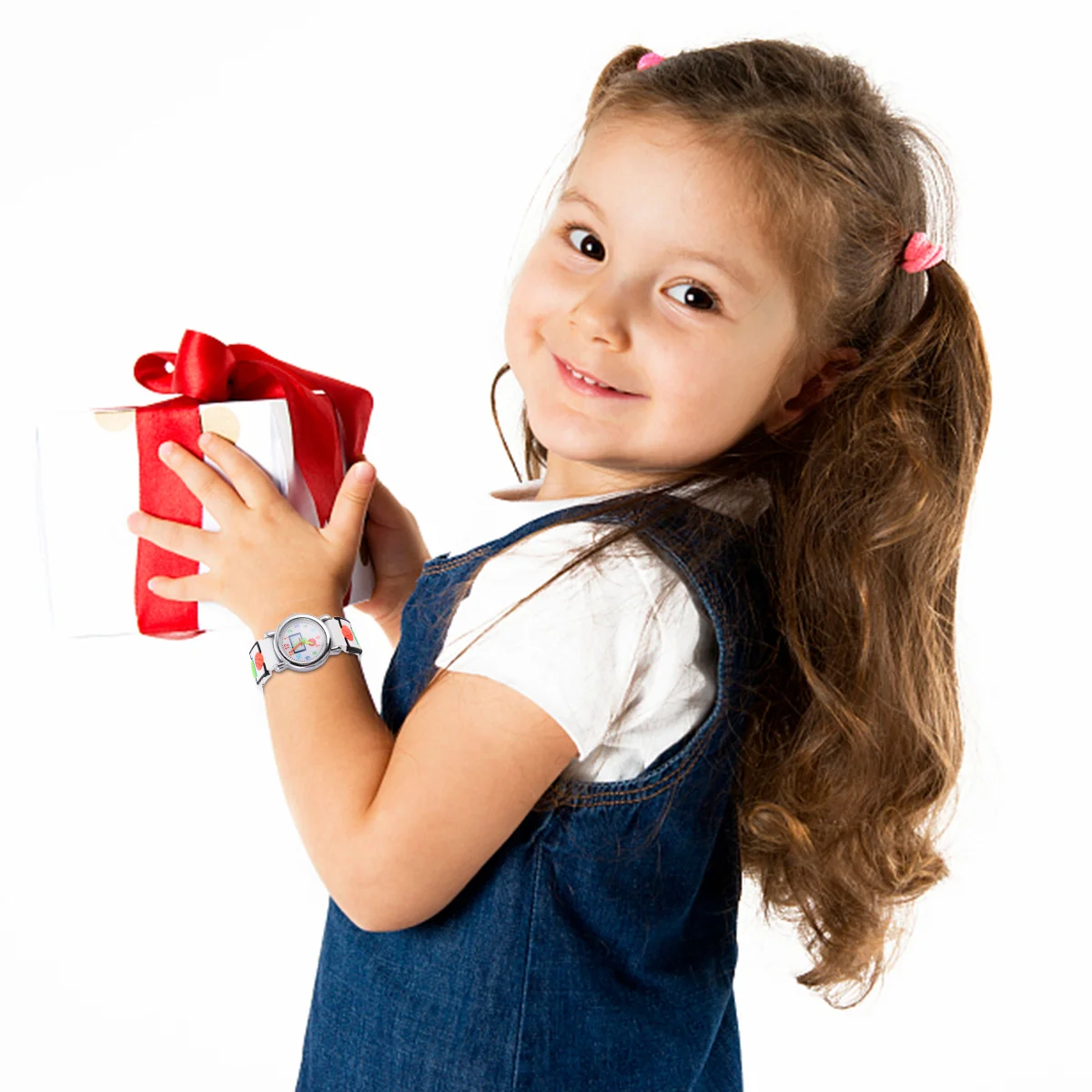 ساعة بتصميم كرة سلة ثلاثي الأبعاد وحزام مقاوم للماء ومريح وخفيف الوزن للتعلم