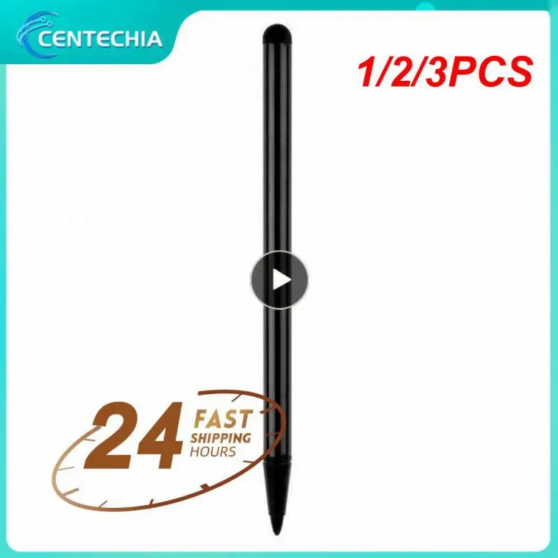 1/2/3PCS Drawing Tablet Capacitive Pencil 2 In1 Touch Screen Stylus Pen Universal Touch Pen Capacitive Pen Ipad Accessories