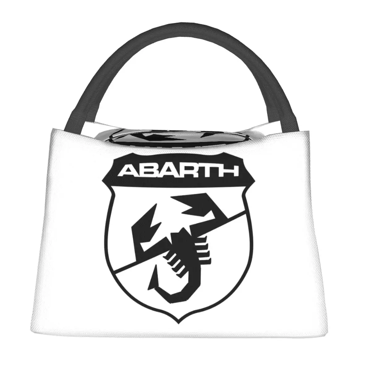 

Adesivo Scorpione Abarth Print Insulated Lunch Bag for Women Children Leakproof Food Boxes Thermal Lunch Box Tote