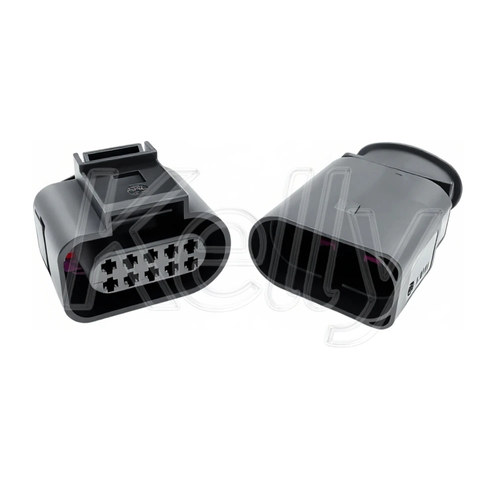 10P Car Door Lock Socket Auto Headlight Sealed Connector For VW Audi 1J0973815 1J0 973 815 1J0973715 1J0 973 715 6X0973815