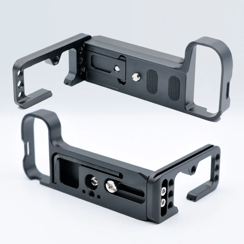 Para fuji X-S10 fujifilm xs10 extensão da câmera l suporte de aperto de mão placa titular