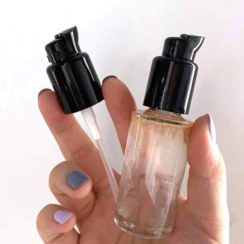 Couvercle de pompe de fond de teint liquide, 1 pièce, pour fond de teint liquide, outil de maquillage sans fuite, pompes de remplacement, outil de distribution de couvercle de presse