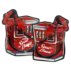 Gummies Bags Special Shape Bag Laser Special Wrapped Bags Cartoon Pattern Wrapped Bags For Food Storage For Party Favor