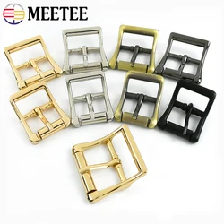2/5Pcs 20/25/32mm Metal Pin Buckles Men Belt Buckle Backpack Bag Strap Adjuster Clasp Hook DIY Leather Craft Garment Accessory