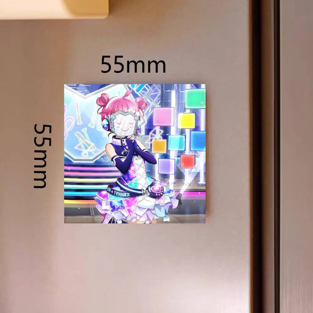 رينا تينويجي مغناطيس الثلاجة صور شخصية مغناطيس الثلاجة للمطبخ السبورة ديكور المنزل مكتب هدية #6