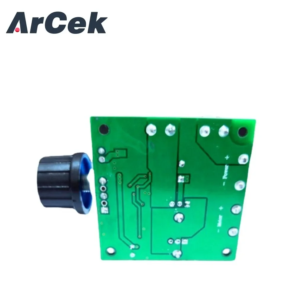 DC 12V-40V 10A PWM DC Motor Speed Control Switch Controller Module Volt Regulator Dimmer 3KHz Frequency Plastic and Metal DIY