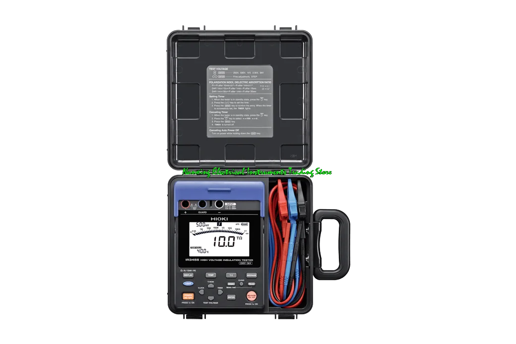 Fast arrival HIOKI IR3455-30 HIGH VOLTAGE INSULATION TESTER 5kV Test Voltage - Up to 10 Teraohm of Insulated Resistance Testing