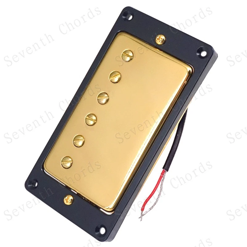 1 Paar Goldene Doppelspulen-Elektrogitarren-Tonabnehmer, Gitarrenzubehör, Teile für Musikinstrumente, Humbucker-Gitarren-Tonabnehmer – Detail 4