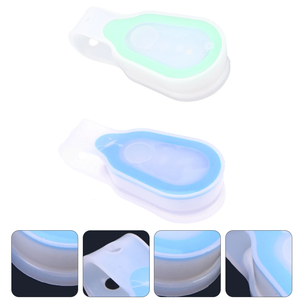 2pcs Outdoor Running Lights Led Backpack Clip Portable Night Light For Hiking Walking Cycling Reflective Safety Light 3 Modes