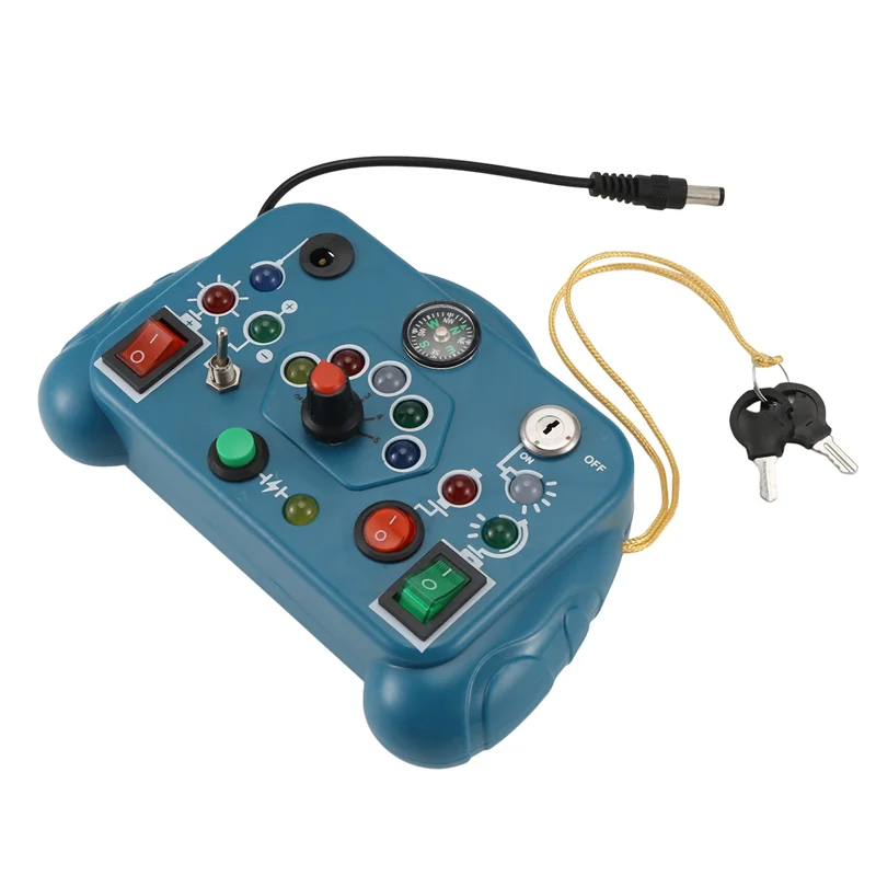 A24P ใหม่ Busy Board Sensory ของเล่นการ์ตูนพร้อมสวิตช์ไฟ LED ควบคุมกิจกรรมการเดินทางเด็กเกม