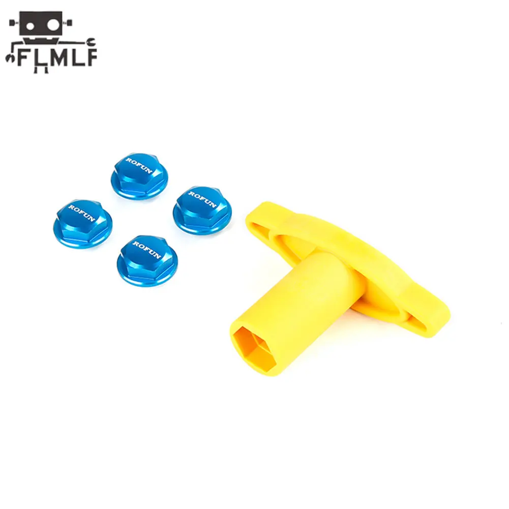 

Rc Car Gas Plastic Wheel Wrench and Metal Wheel Nut Set for 1/5 Traxxas MAX-X TRX X-Maxx XMAXX 6S 8S ROFUN Losi 5Ive T Toy Parts