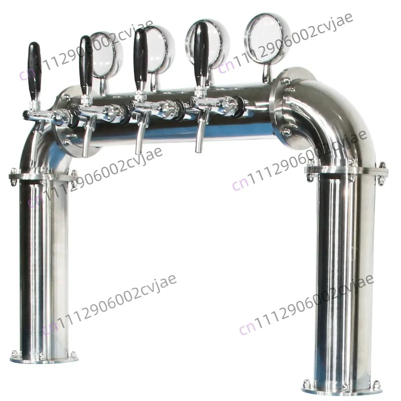Beer machine Wine column T-type Y-type door type Lighting tower Bar DIY draft beer machine Craft brewing faucet Thick stainless