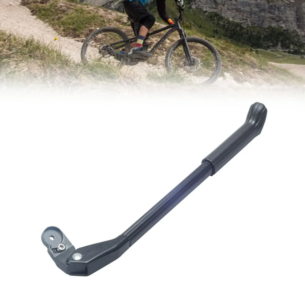 Easy Installation Cycling Kickstand Adjustable with Non Slip Foot Quick Release Kickstand Black Sturdy Bicycle Side Support