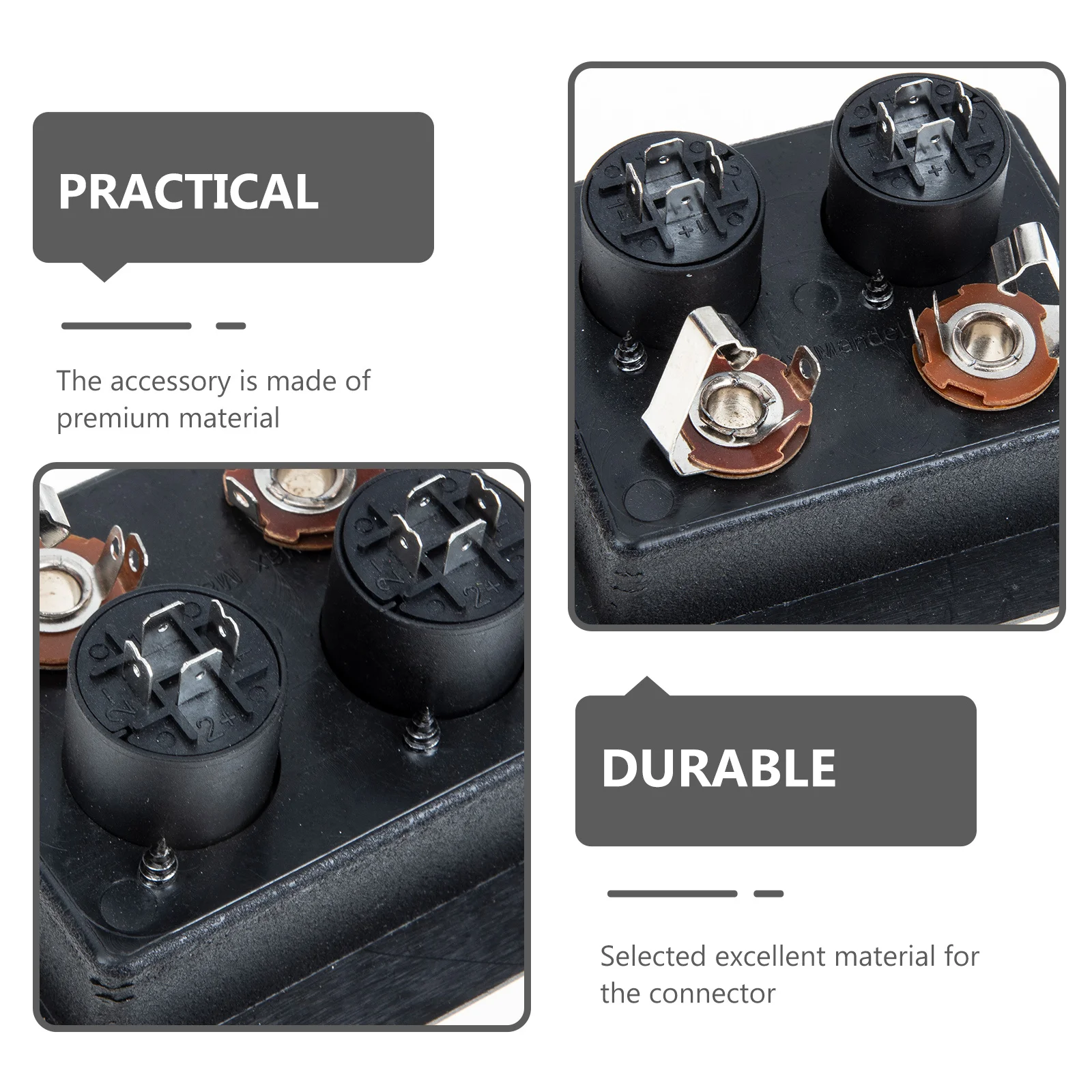 لوحة أسلاك موصل طرفي للمكبر الصوت، تأثير نقل إشارة ممتاز، سعر معقول، جزء صندوق الصوت، استخدام المرحلة #5