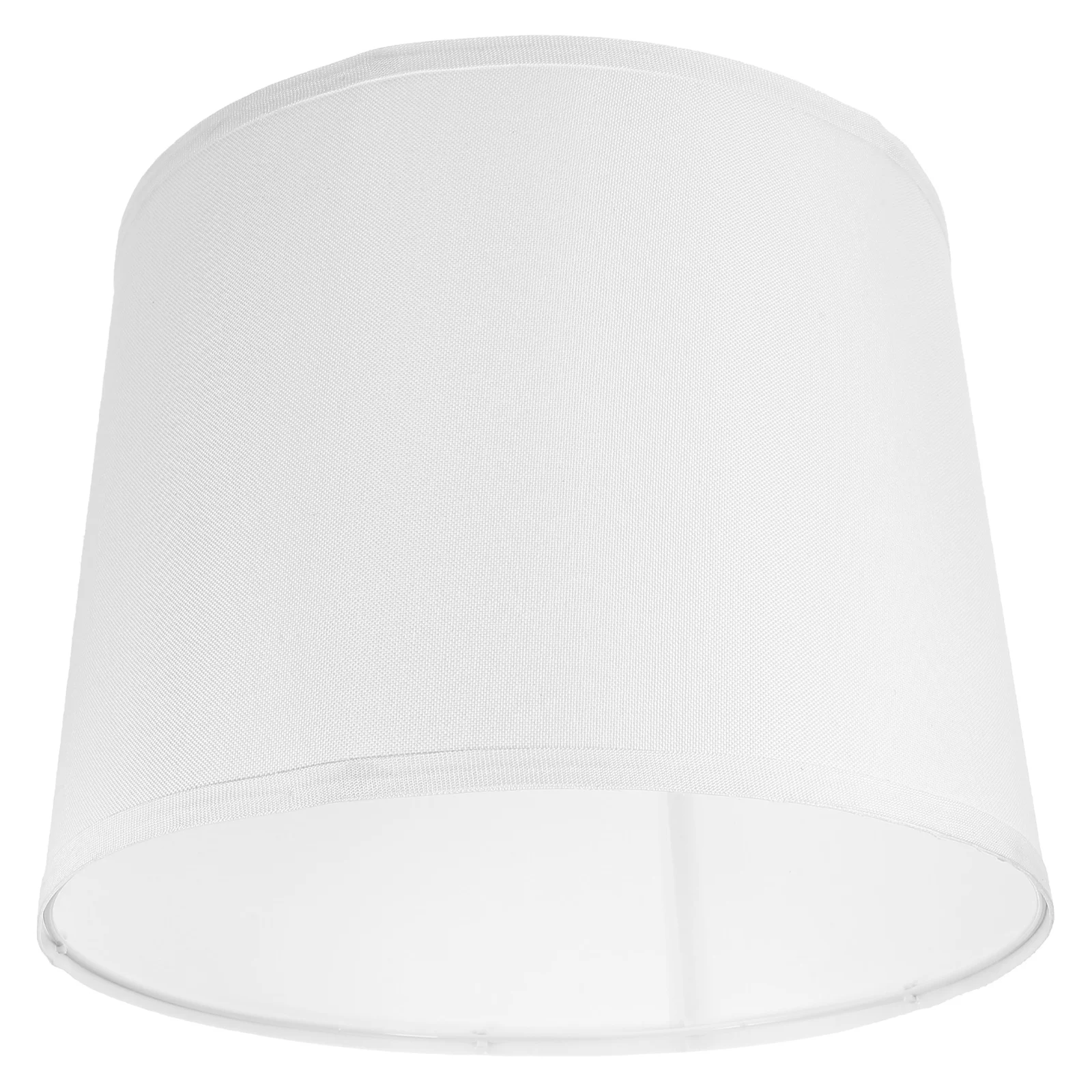 

Round Linen Lampshade Table Lamp Cover Decorative Shade Modern Home Bedroom Living Room Simple Fabric Replacement