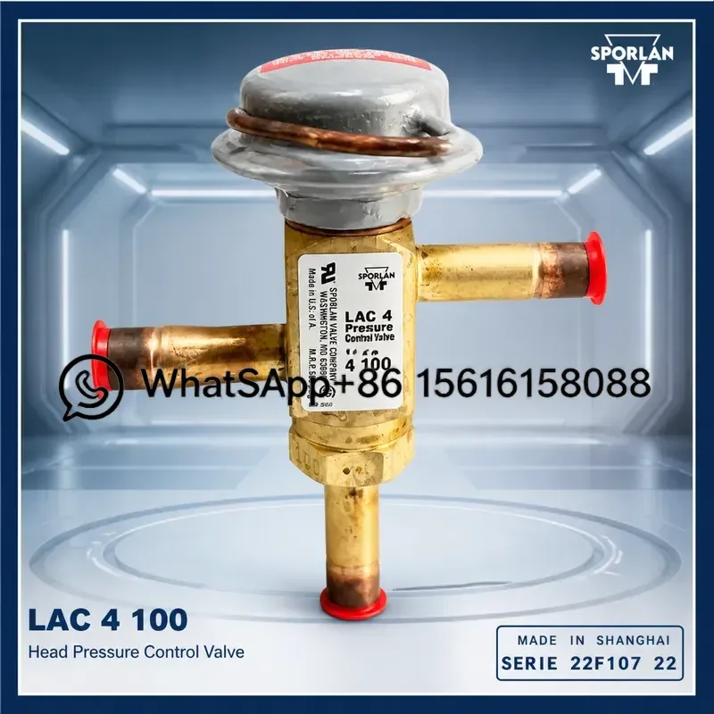 Spollan SPORLAN LAC-4-100 Condensing Pressure Regulator Universal for Cold Storage Air Conditioner Marine Ship Refrigeration