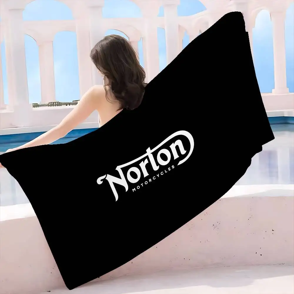 N-NORTONS دراجة نارية كبيرة ستوكات مناشف الشاطئ منشفة سريعة الجافة الرمال مناشف الشاطئ بركة منشفة للسفر حمام سباحة اليوغا