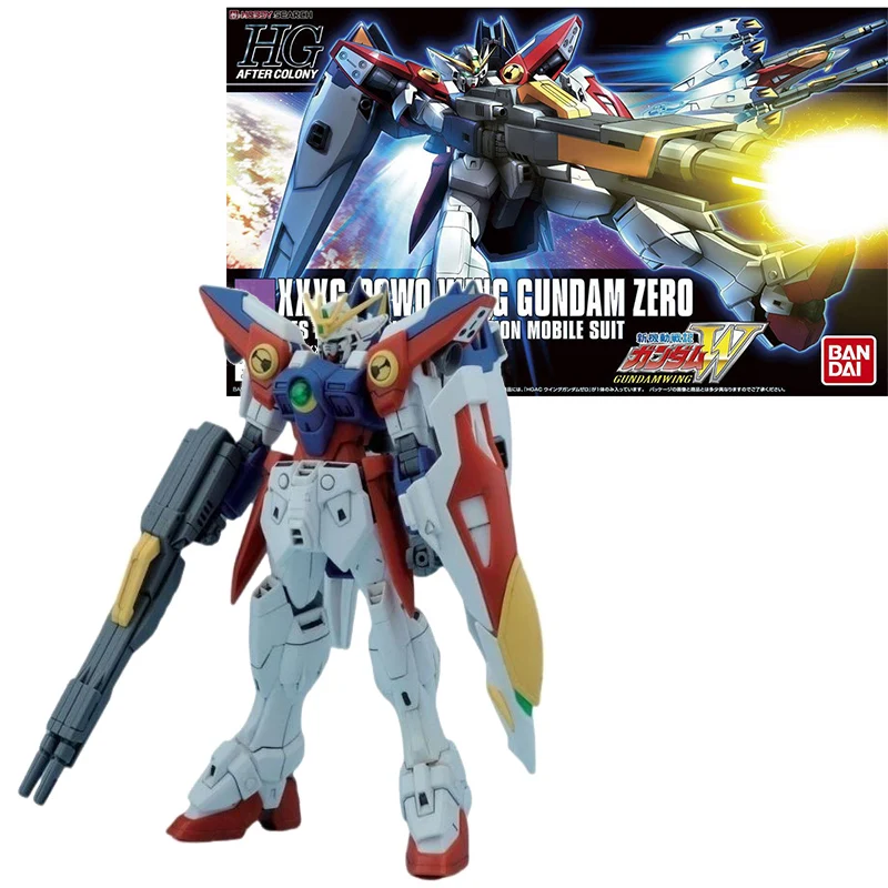 

Bandai HGAC 1/144 Flying Wing Zero, новая мобильная война W ZEROEW, сборка персонажей аниме, модель, коллекция игрушек для мальчиков, подарки