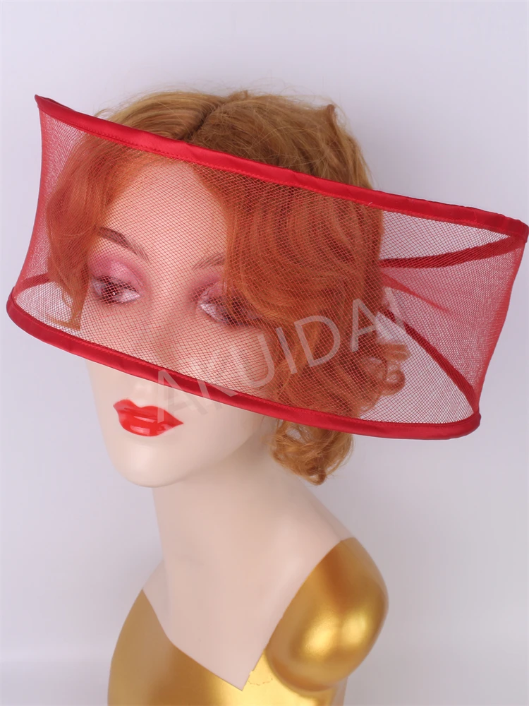 New Black Fascinator Wedding Pillbox Hat Women Elegant Fascinator Hats Hair Clip Church Ladies Party Headpiece Fashion Headwear