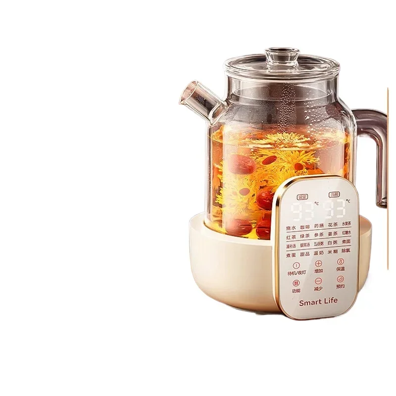 Full glass health pot maker household small multi-functional new office boiling water integrated constant temperature flower