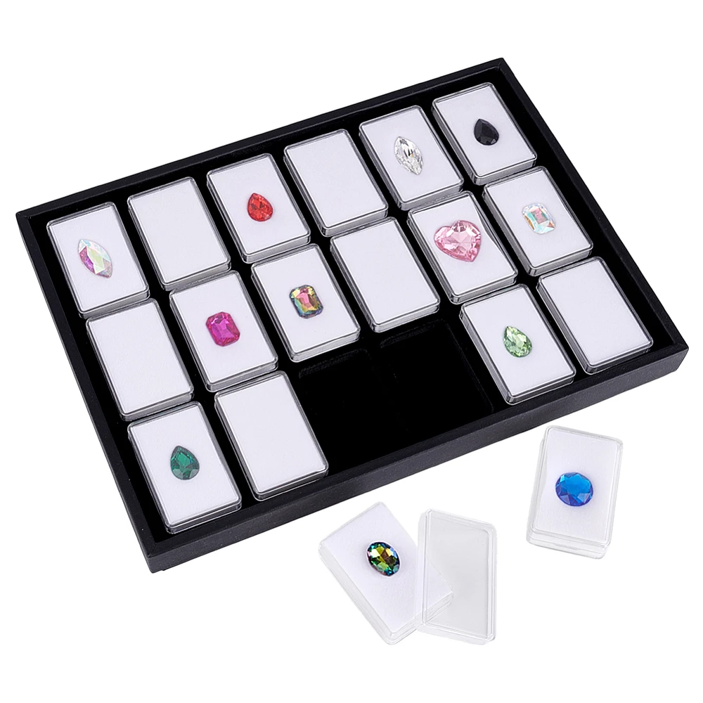 18-gem-holder-with-case-22x14-inch-display-box-square-storage-box-display-case-gems-organizer-with-foam-for-collectibles