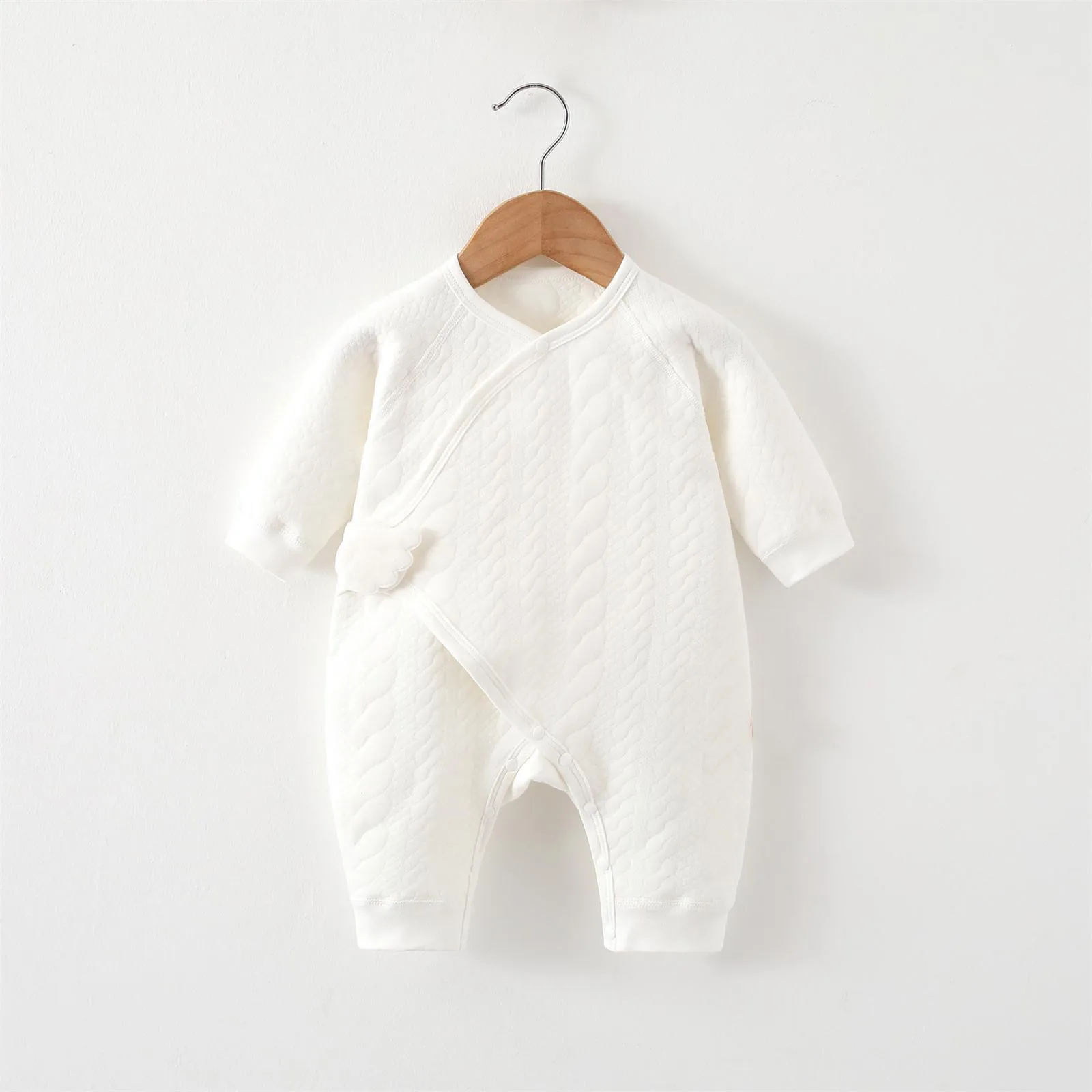 Bodysuits & one-pieces Pajamas Cotton Long Sleeve Jumpsuits Newborn Outfit Toddler Baby Boys Girl Romper Autumn Winter Sleepwear