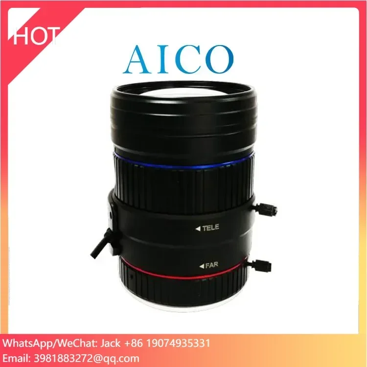 

1inch 1" Image Format 8mp F1.6 12mm-36mm DC Auto Iris 4k C Mount Varifocal Zoom Cctv Lenses Lens for Industrial Vision Camera