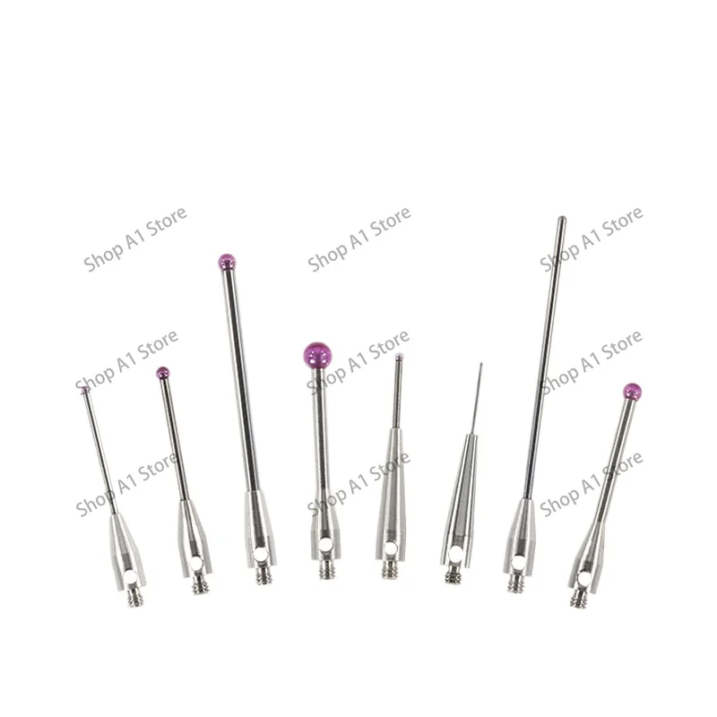 M2M3 CMM 3D Probe Ruby Stylus 0.5/1.0/1.5/2.0/3.0