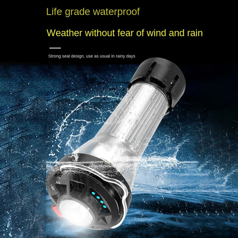 1Set Camping Light With Magnet Emergency LED Light Hanging Tent Light Multi-Function