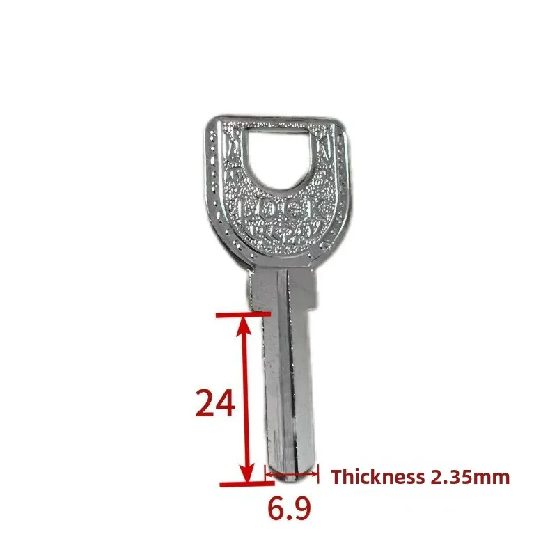 

30PC Suitable Electric Narrow LOCK Medium Slot Computer Key Embryo Narrow Blade Double Sided Middle Slot Roll Door Key