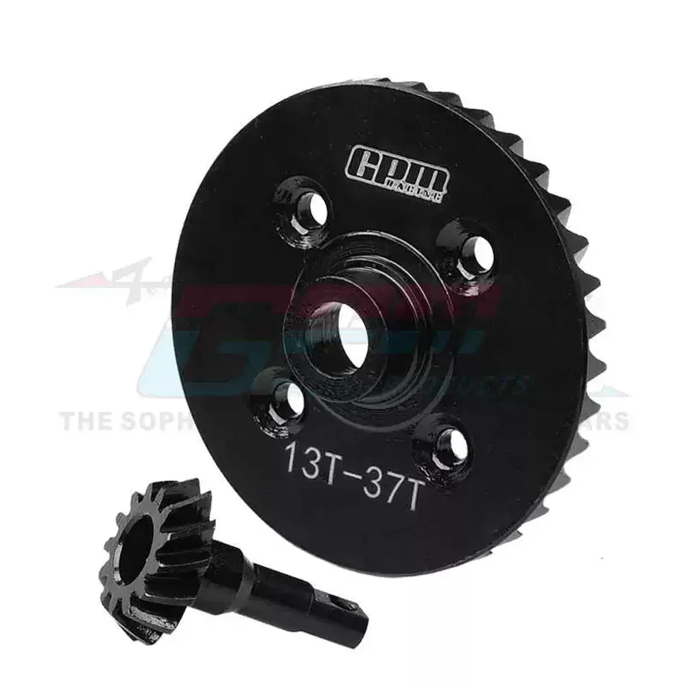 GPM Metal Steel 13T 37T Front Differential Ring Gear 8978 for Traxxas 1/8 MAXX SLASH 6S 1/10 MAXX W/WIDEMAXX V2 2.0 4S RC Car